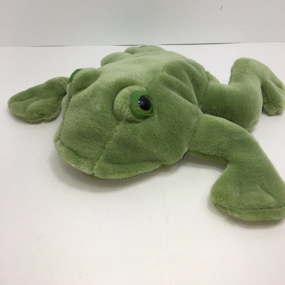 Gund Hand Puppet Frog Plush Green Stuffed Animal World Wildlife Fund WWF Froggy - Picture 4 of 12